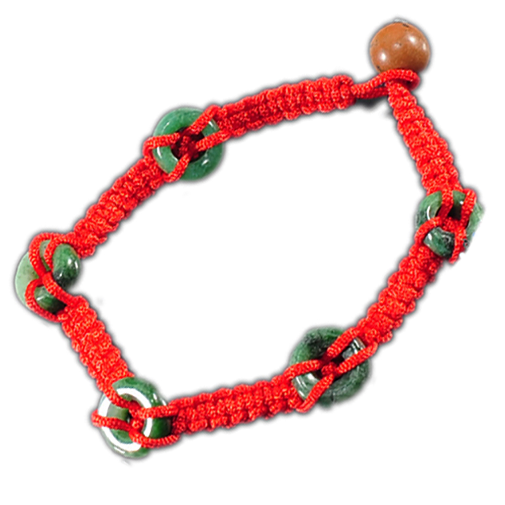 開運(好運連環)馬來玉手鍊 10件【十方】154916