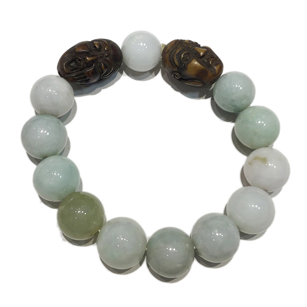 羅漢+玉珠手珠13mm【十方】134380