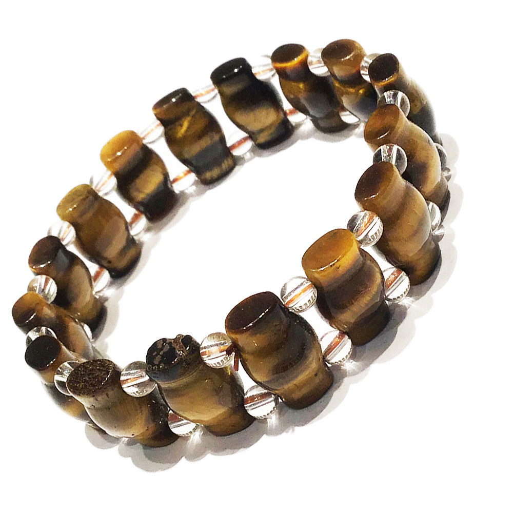 寶瓶{虎眼石}手珠【十方】134059