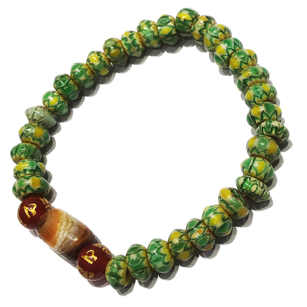 火供珠+雪芙蘭琉璃手珠 7mm【十方】136125