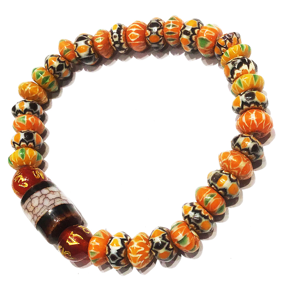 火供珠+雪芙蘭琉璃手珠 7mm【十方】136124