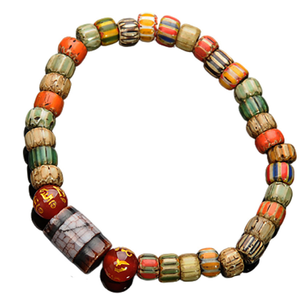 火供珠+雪芙蘭琉璃手珠7 mm【十方】136133