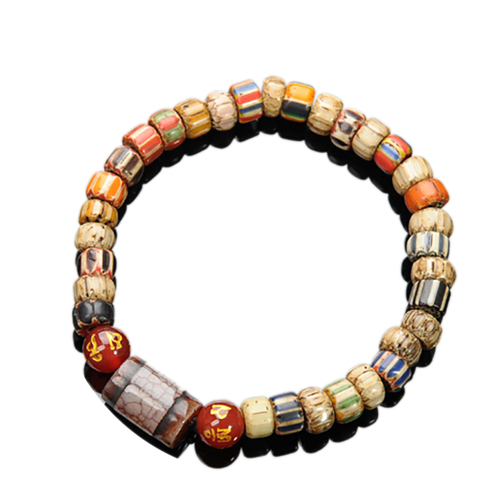 火供珠+雪芙蘭琉璃手珠7 mm【十方】136138