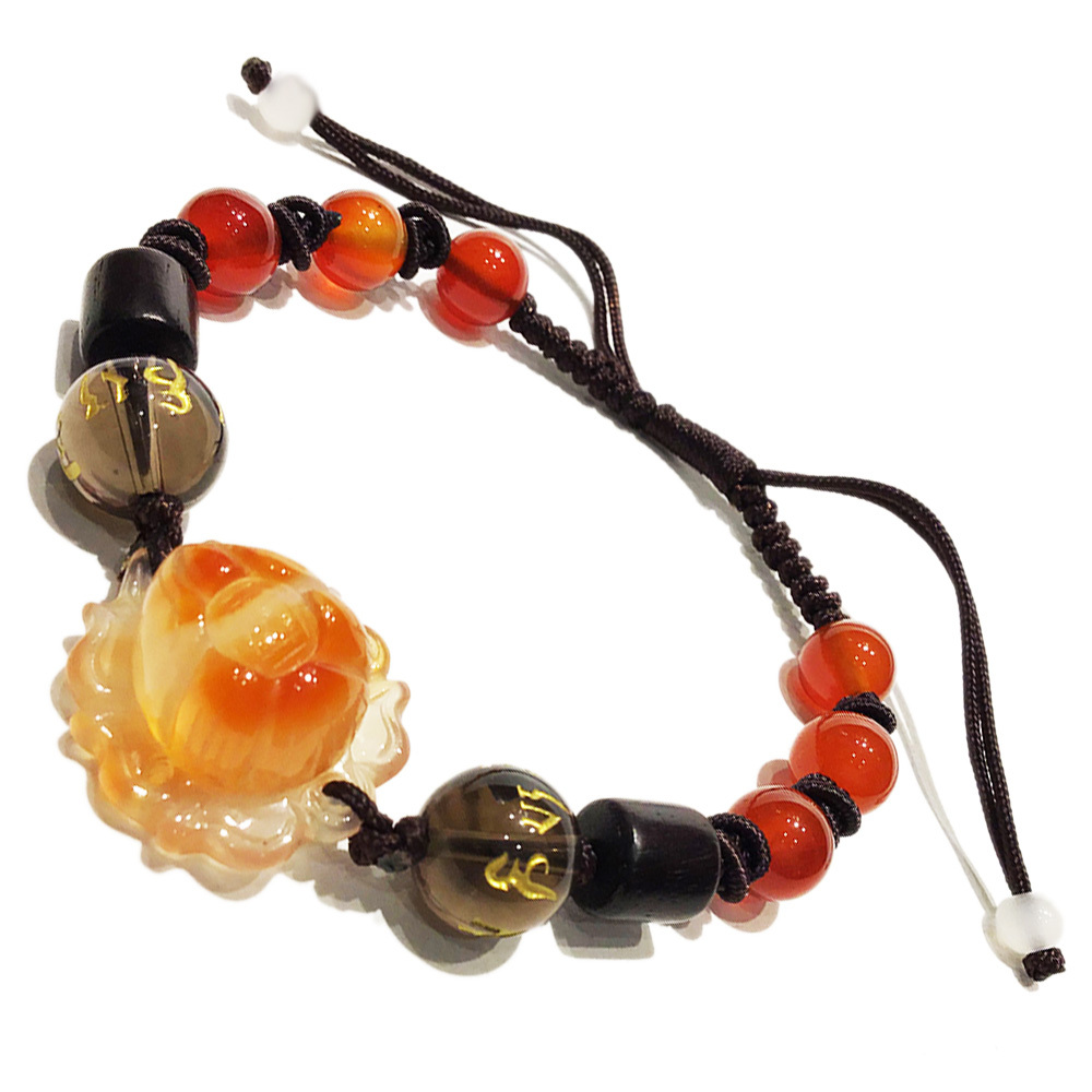 蓮花(紅玉髓)開運手鍊【十方】137214