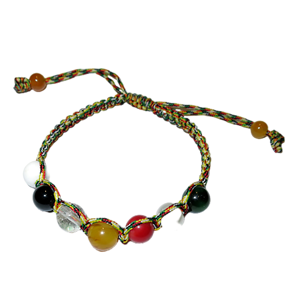 七寶珍品補運五色線手鍊【十方】136617