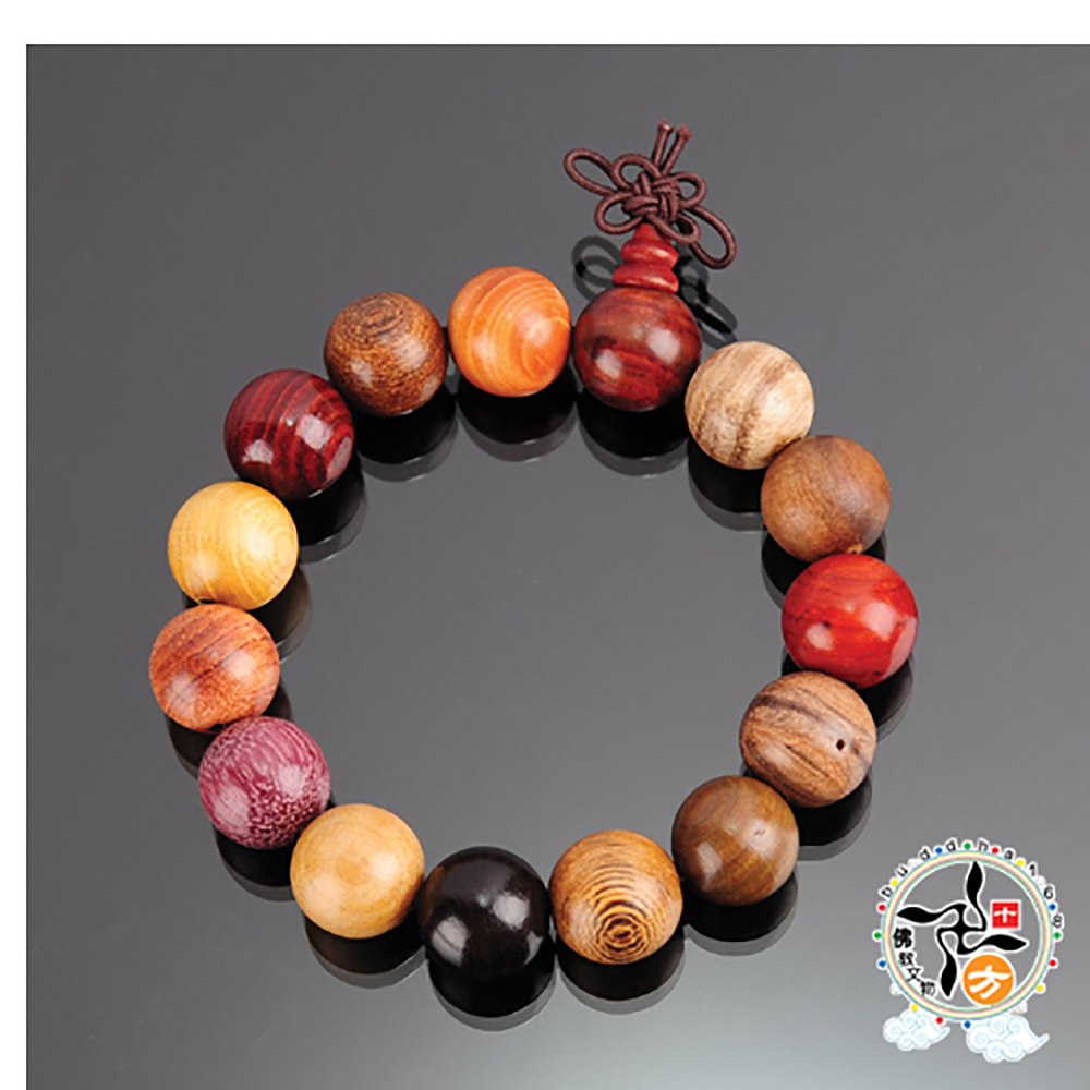 五行木轉運手珠15mm【十方】137506