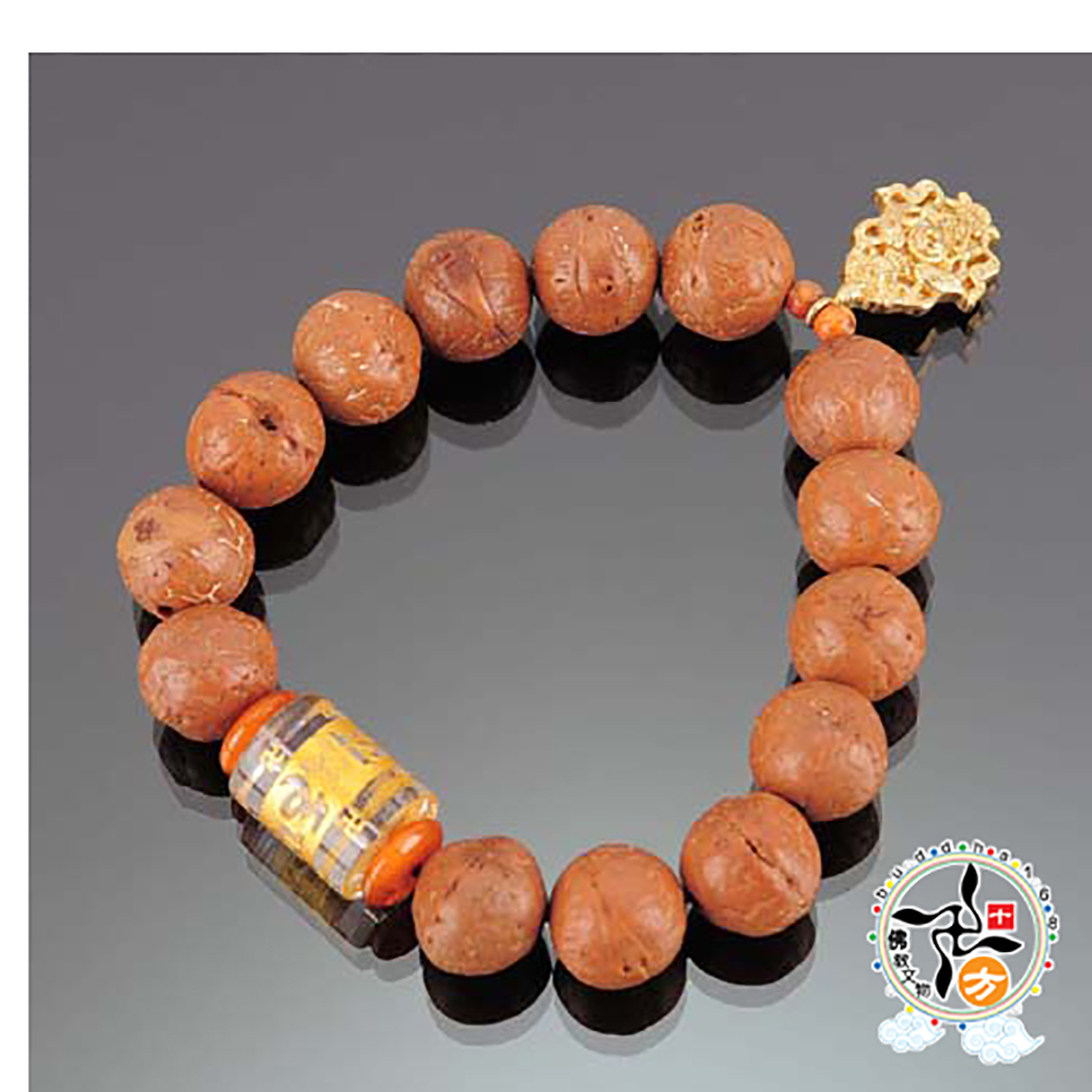 轉經輪+鳳眼菩提手珠13mm【十方】137985