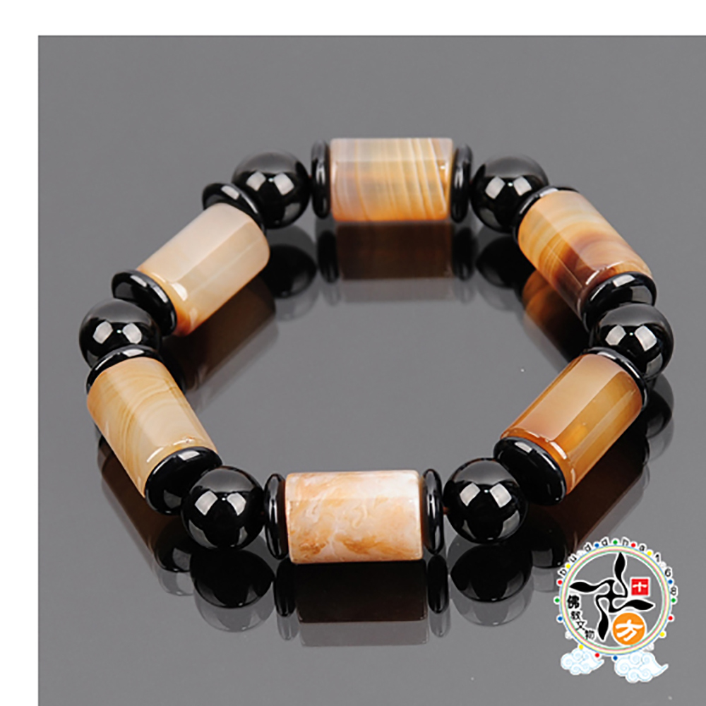 印度瑪瑙手鍊【十方】137741