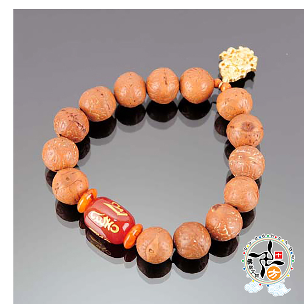 轉經輪+鳳眼菩提手珠13mm【十方】137984