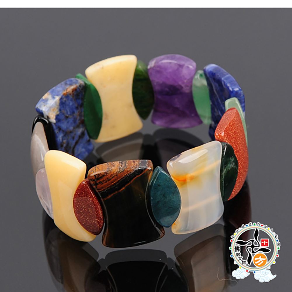 五彩寶石能量手環【十方】137720