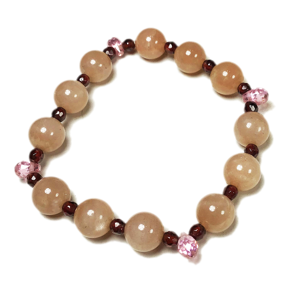 水滴型{鎬石}+太陽石手珠10mm【十方】139314