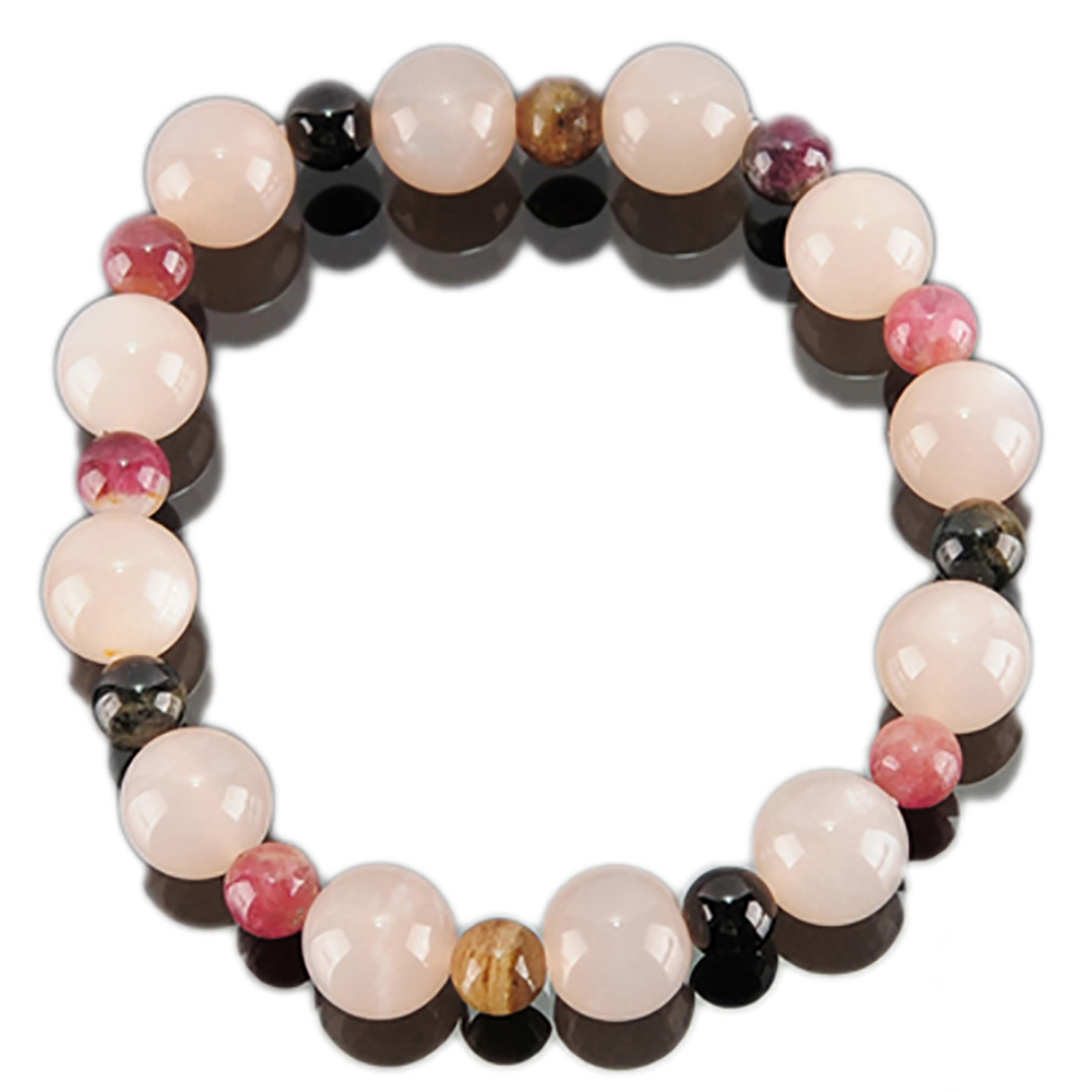 碧璽+太陽石手珠10mm【十方】139383