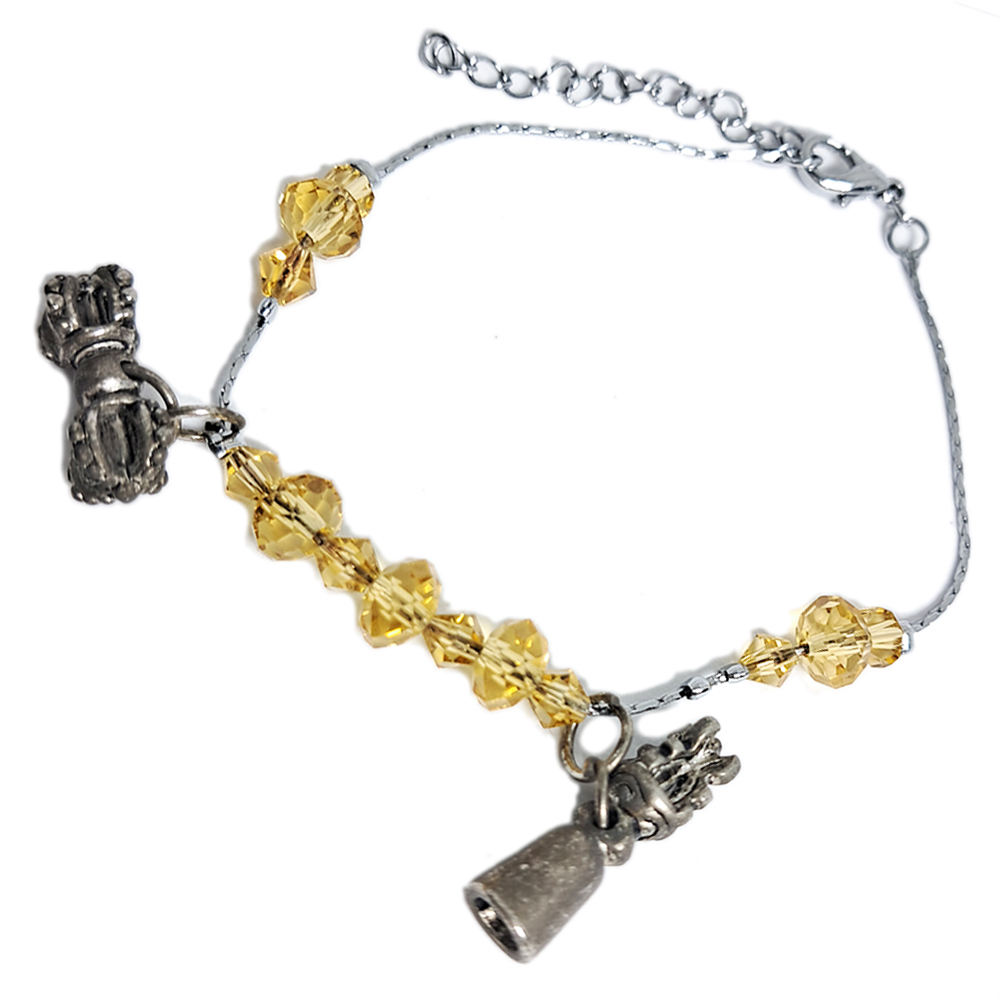 金剛鈴杵黃晶手鍊【十方】140396