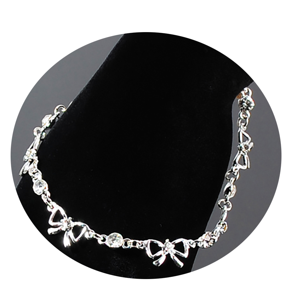 蝴蝶結彩鑽手鍊【十方】140522