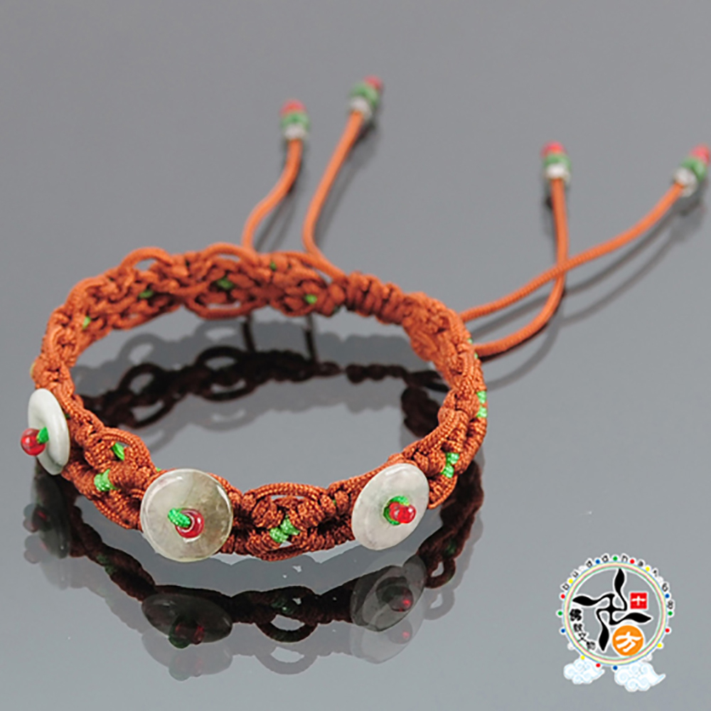 玉平安扣開運手鍊【十方】140401