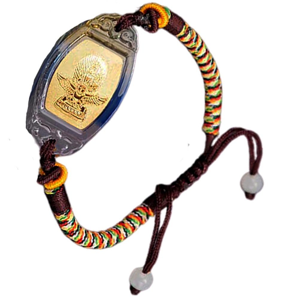 遍淨天菩薩琉璃五色線手鍊【十方】141011