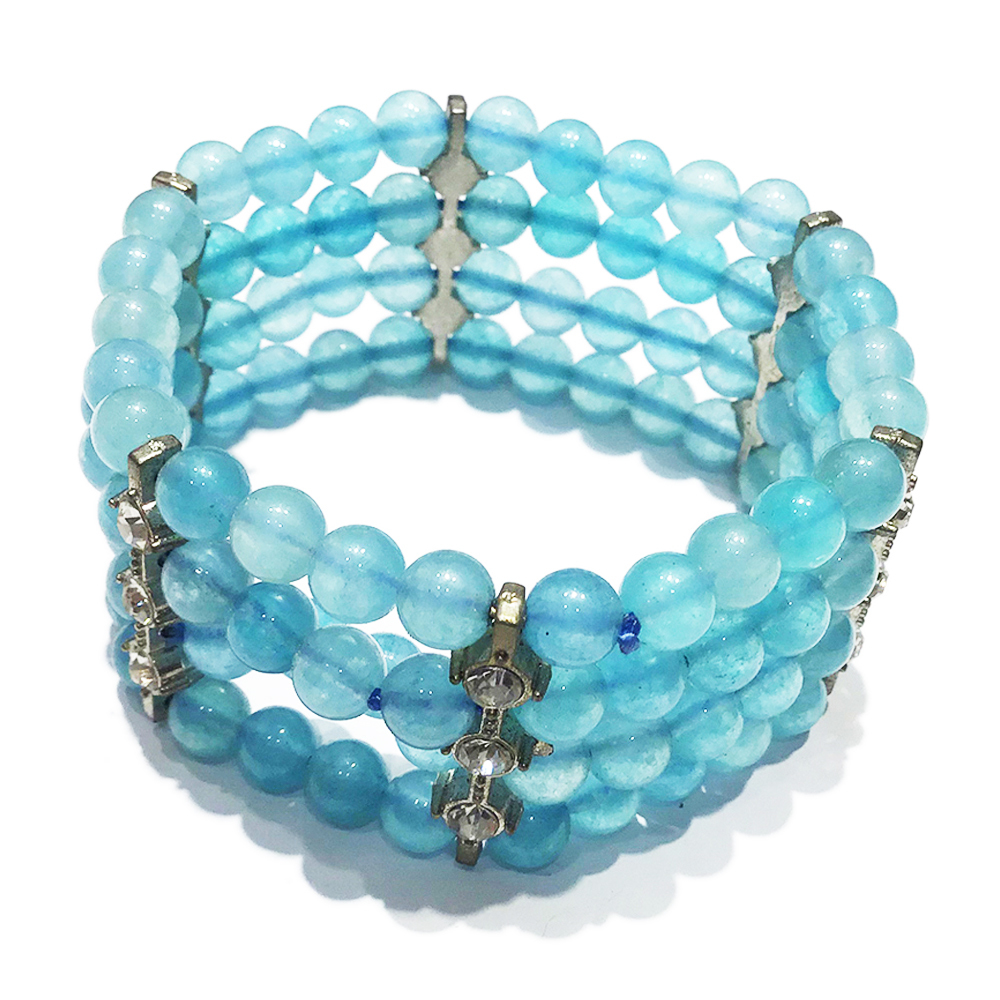 好運連環天河石手珠 6.5mm【十方】143046