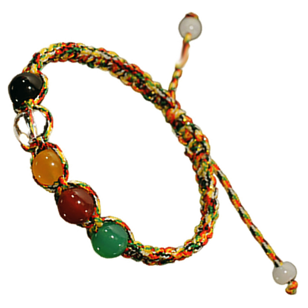 五行珠8mm五色線手鍊【十方】143741