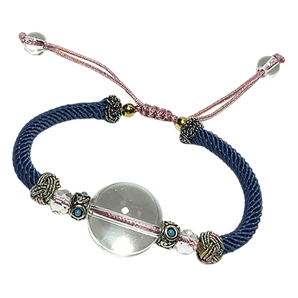 有求必應水晶球祈願藍色手鍊 1.6cm【十方】145609