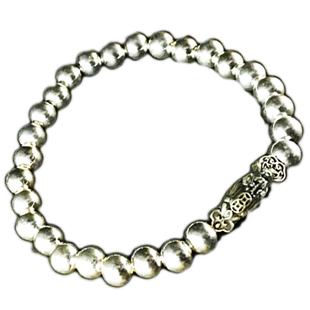 龍如意925純銀 手珠6mm【十方】146112