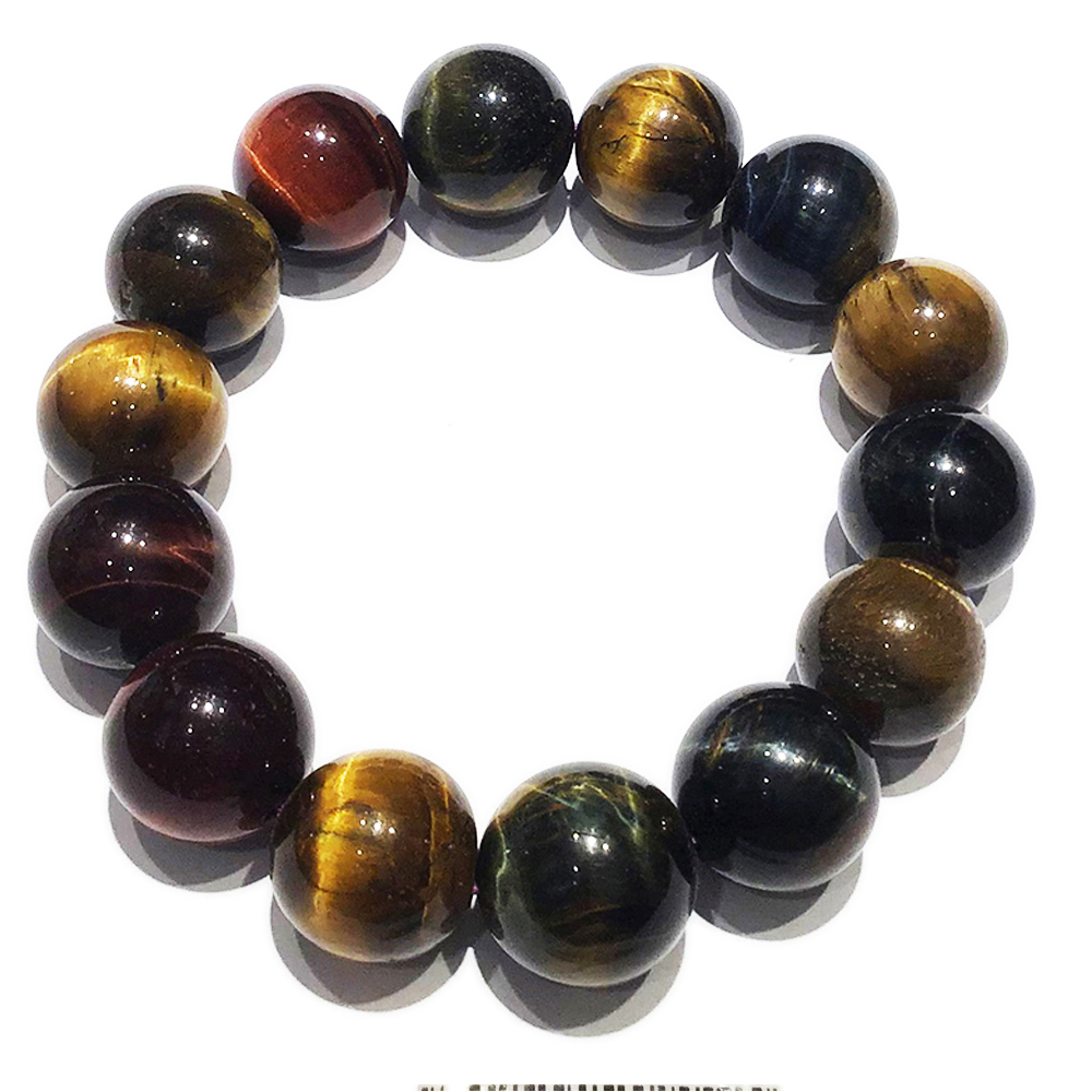 彩虹虎眼石手珠14mm【十方】146423