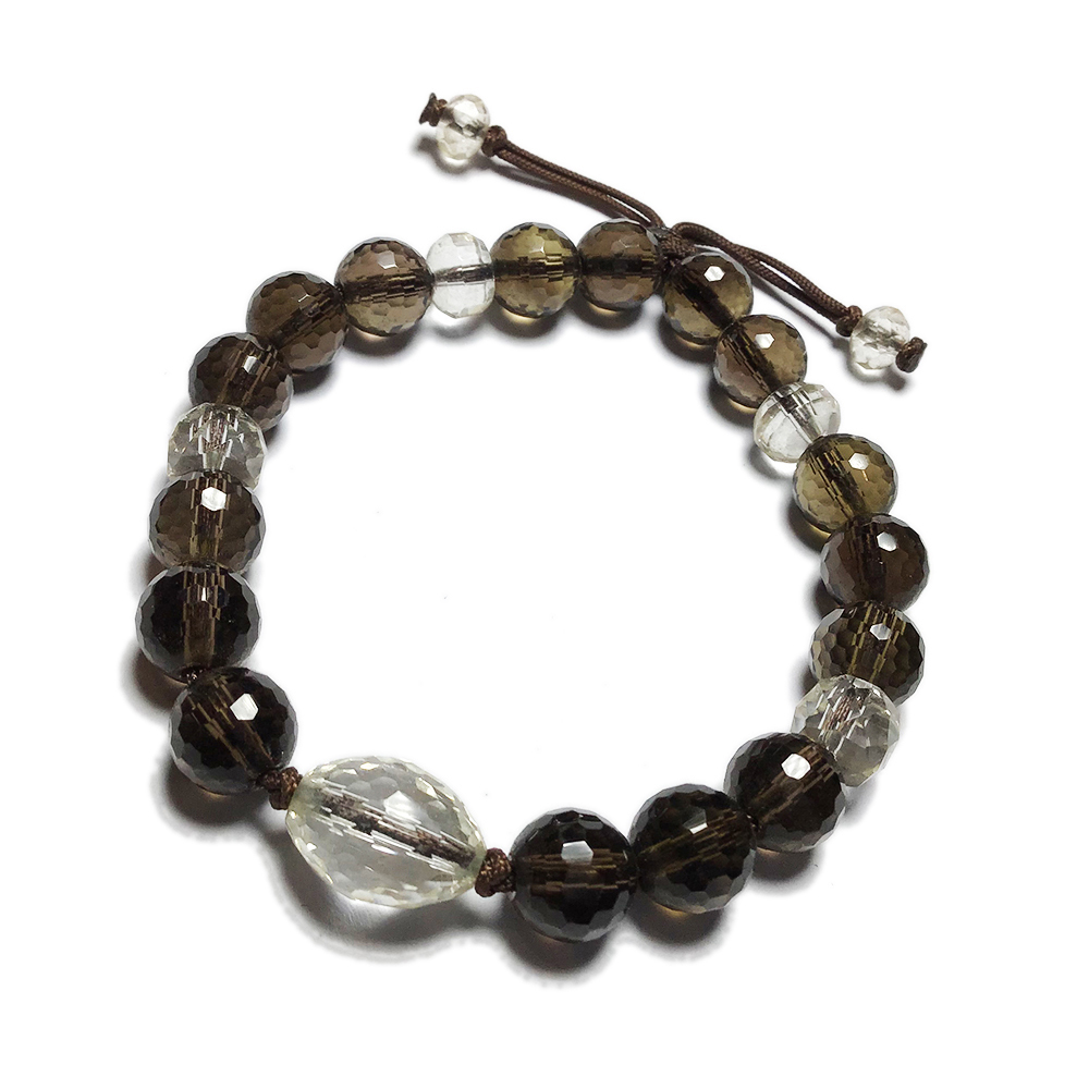 茶晶晶鑽手珠8mm【十方】146959