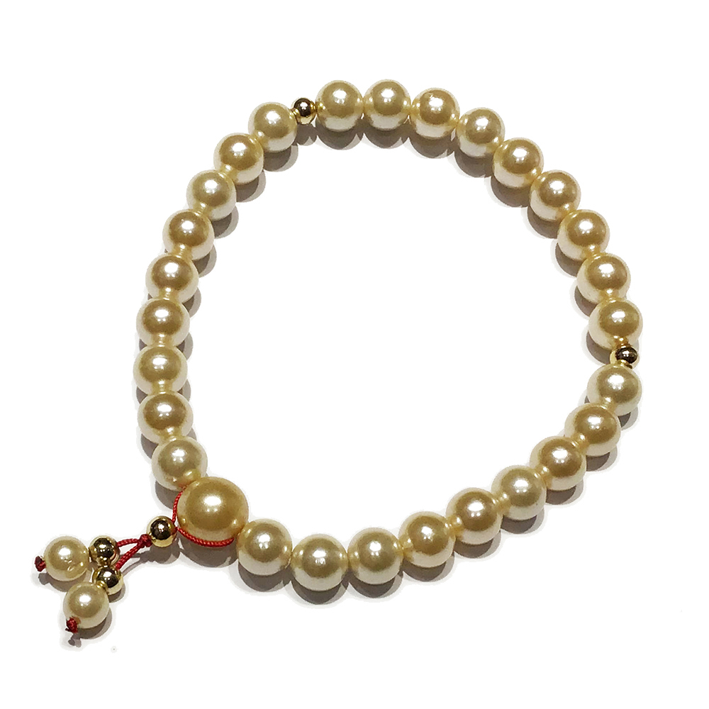 觀音菩薩{仿珍珠}手持念珠8mm【十方】148700