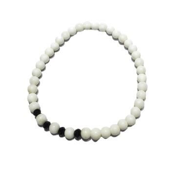 黑晶+ 硨磲手珠4mm【十方】149991