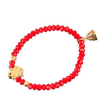 財源滾滾紅運晶鑽手鍊4*3mm【十方】149984