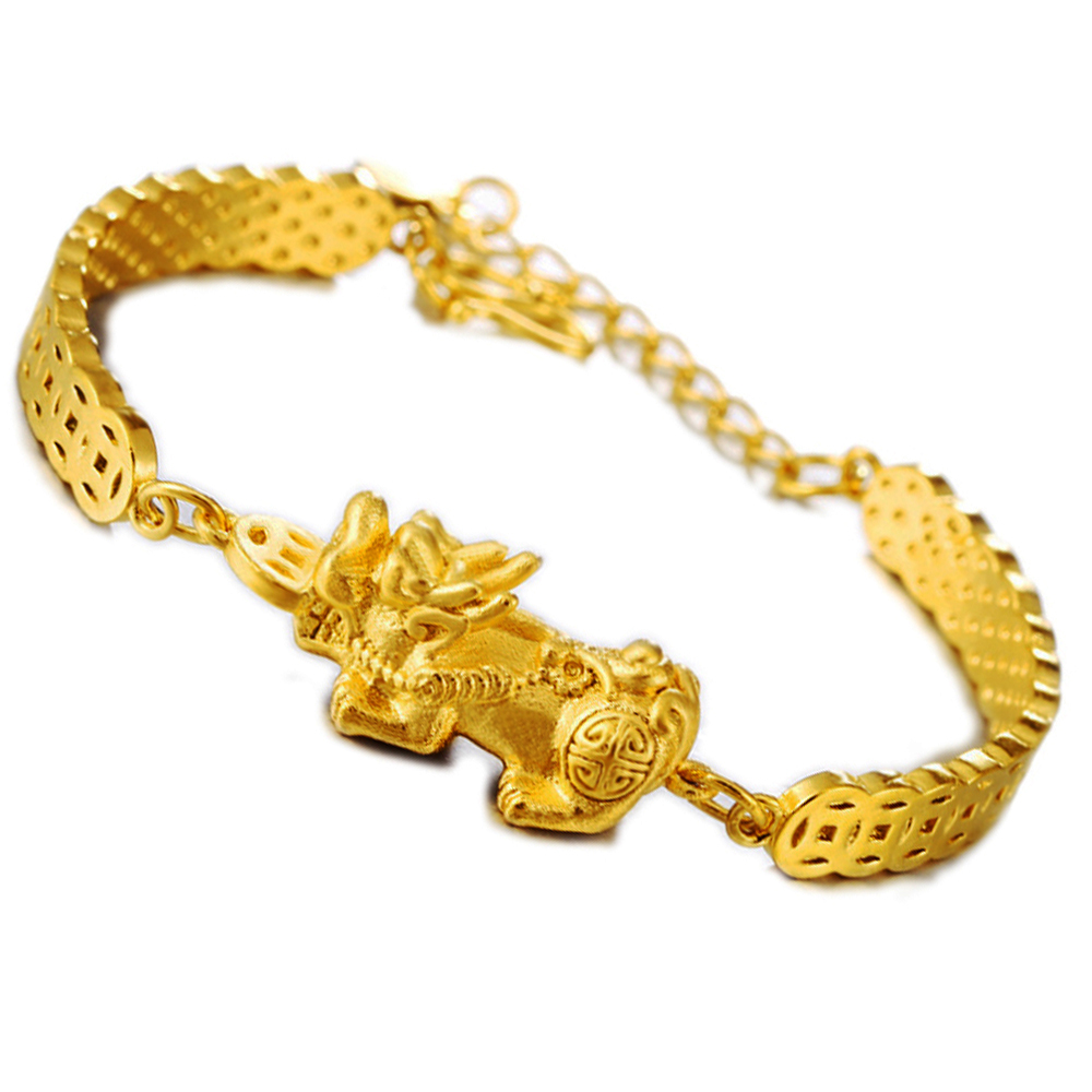 招財貔貅 越南沙金 手鍊【十方】149833