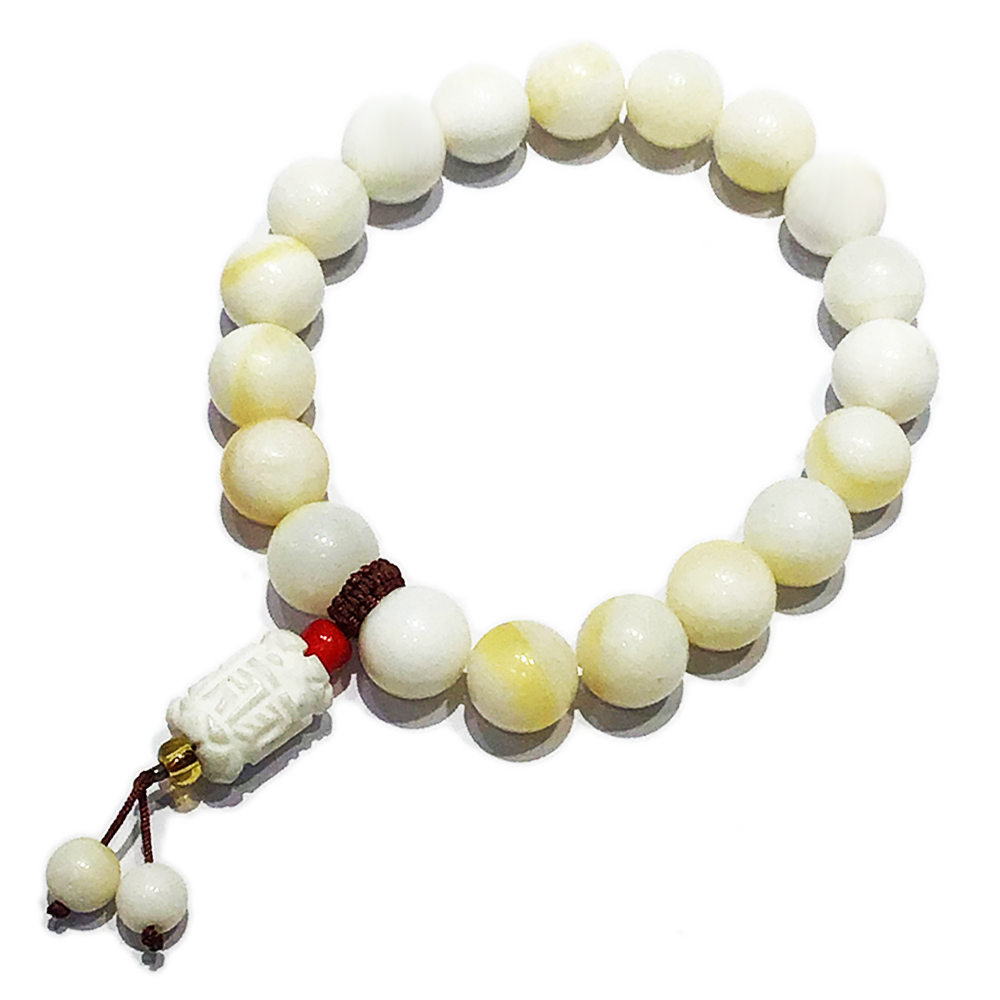 轉經輪+金線硨磲手珠10mm【十方】149784