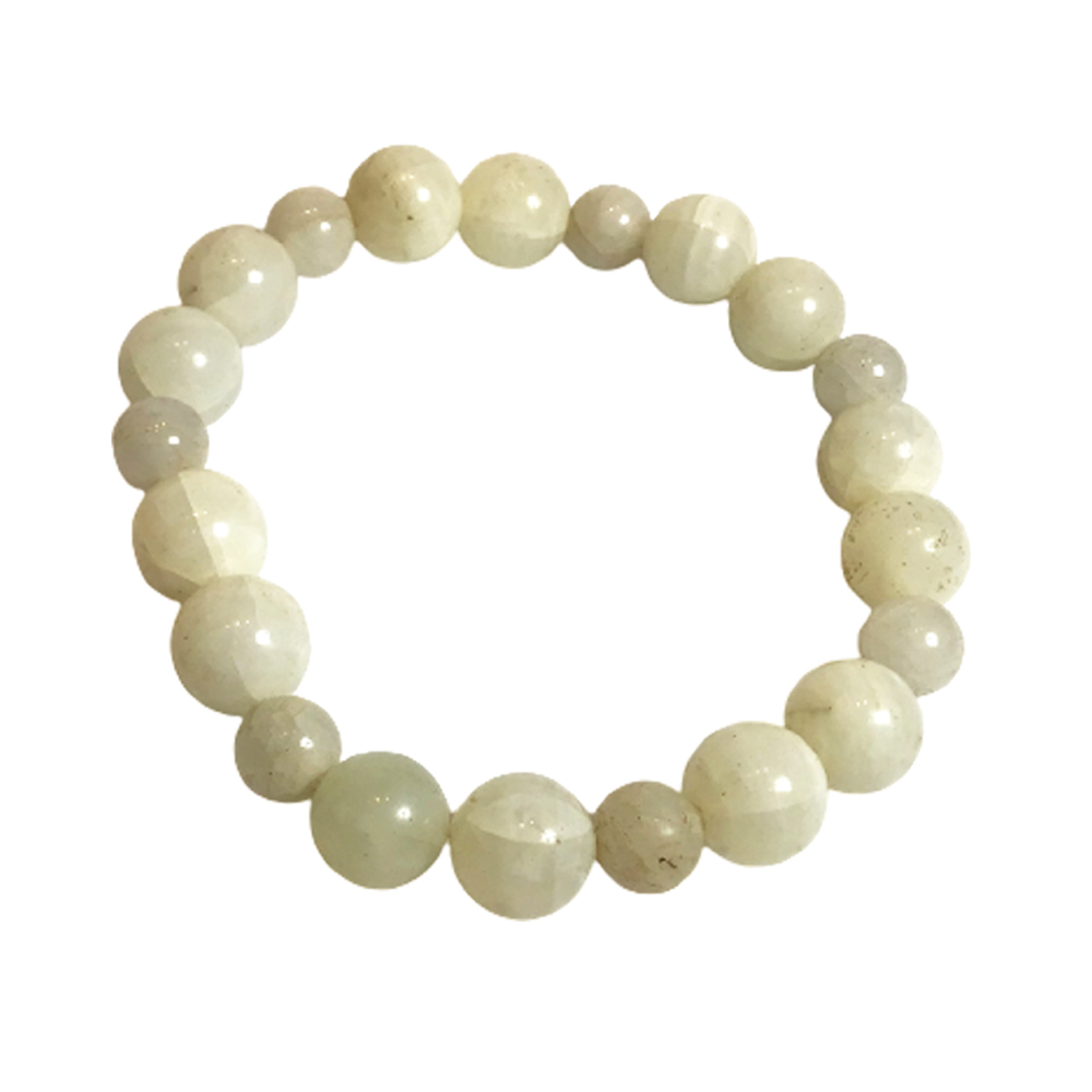 白玉手珠10mm【十方】150386