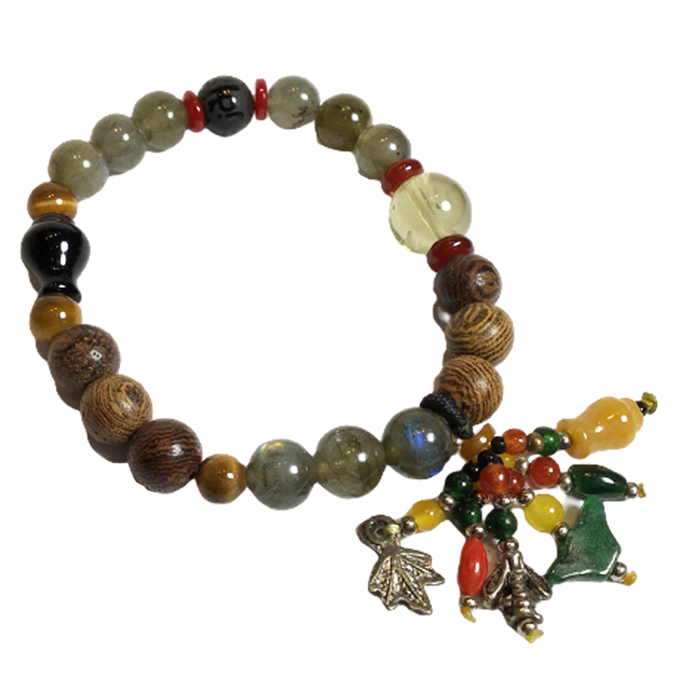 多寶+佛光石手珠8mm【十方】150388