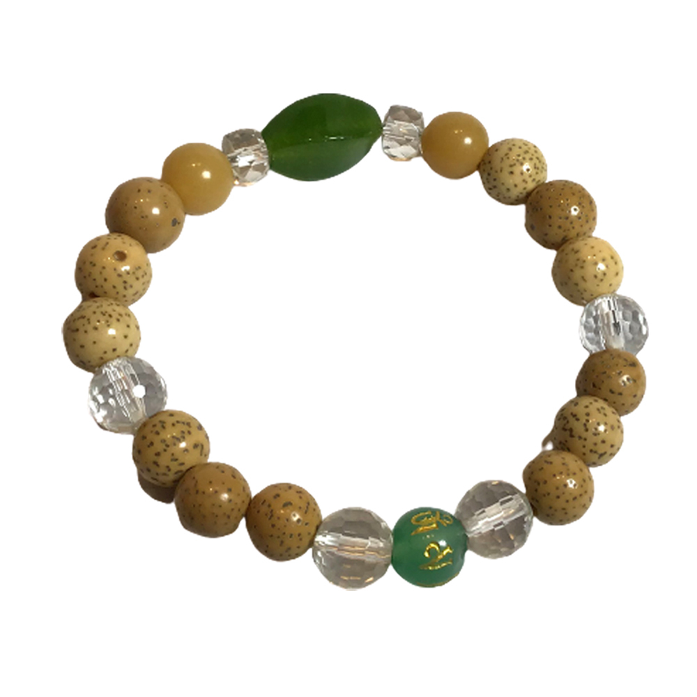 東菱玉+星月菩提手珠8.5mm【十方】150374