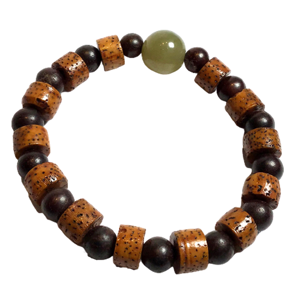 綠晶+星月菩提手珠8*5mm【十方】150361