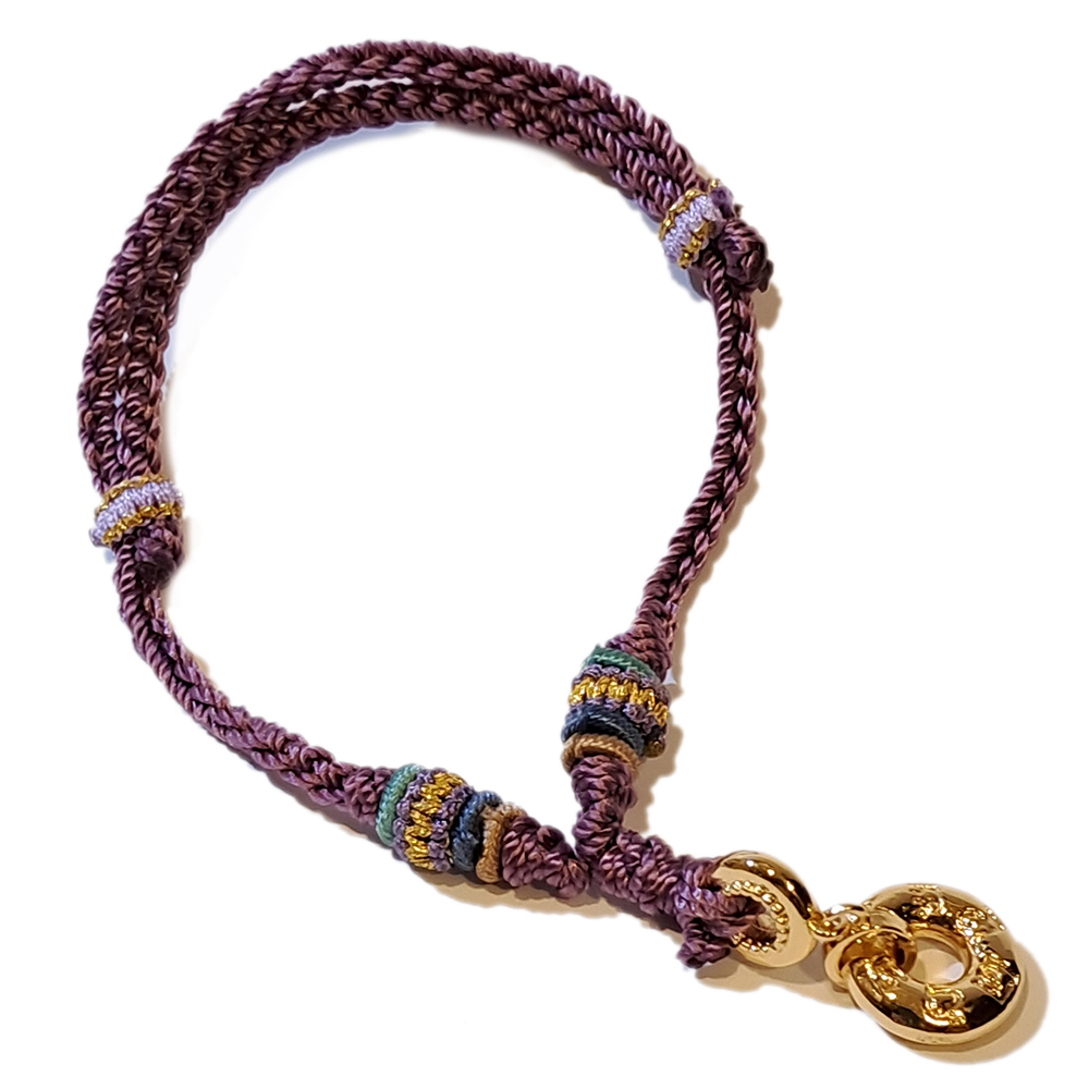 六字真言 平安扣沙金手鍊【十方】151298