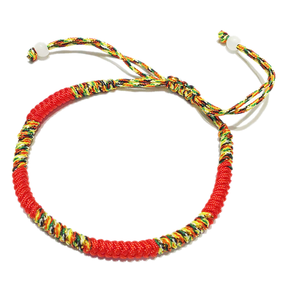  五色{金蔥}轉運金剛結手鍊【十方】151093