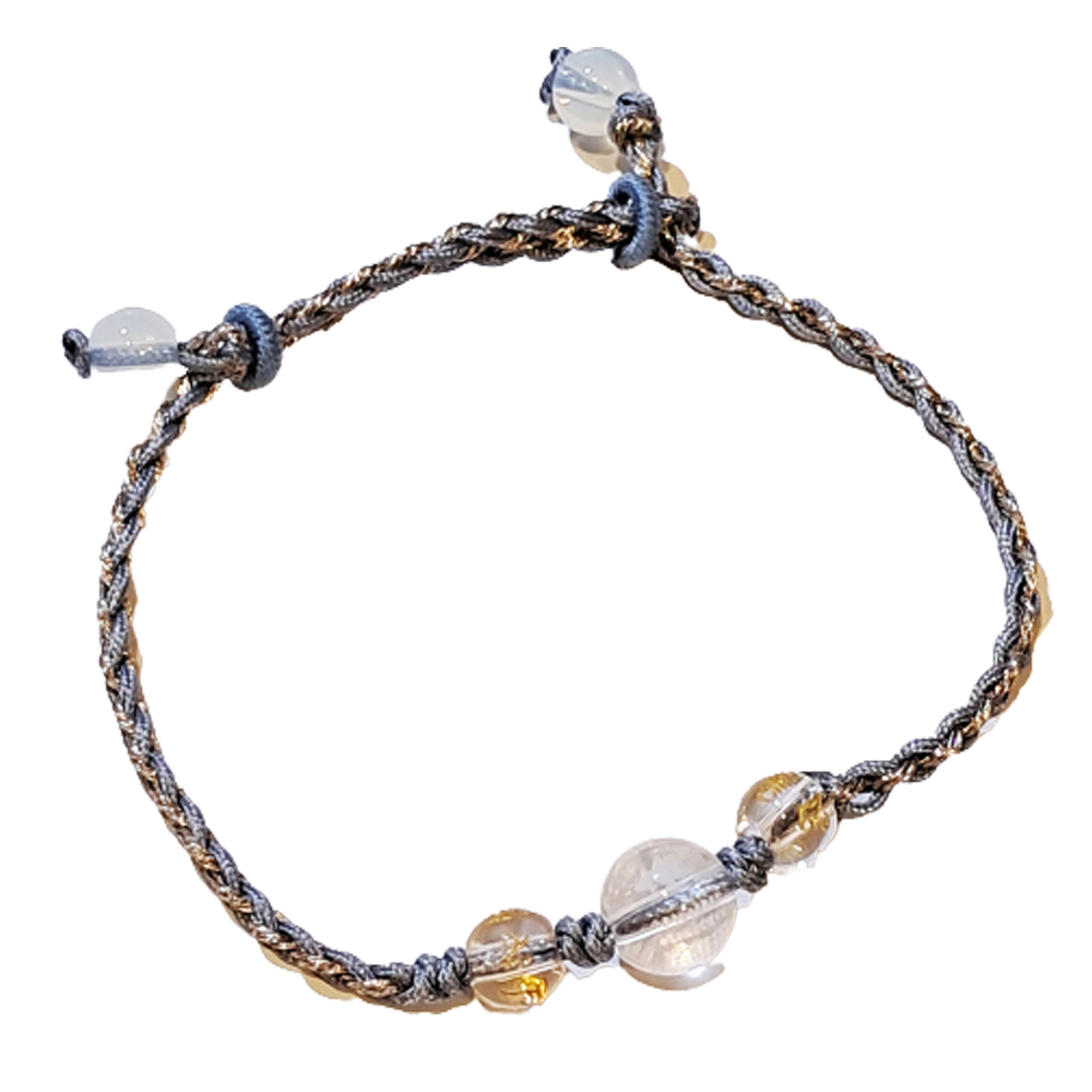 寶篋印陀羅尼{毫雕}水晶 中國結手鍊【十方】151523