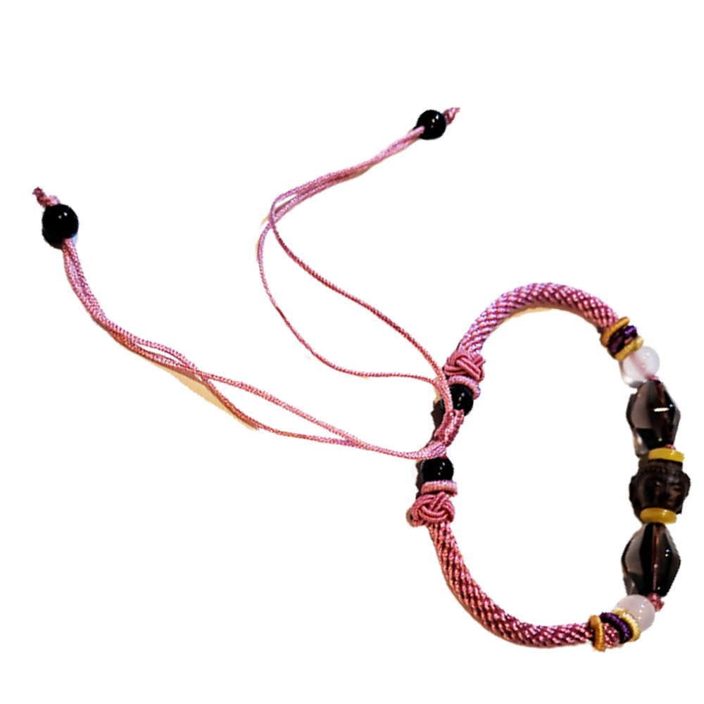 佛首{沉香木}中國結手鍊【十方】151600