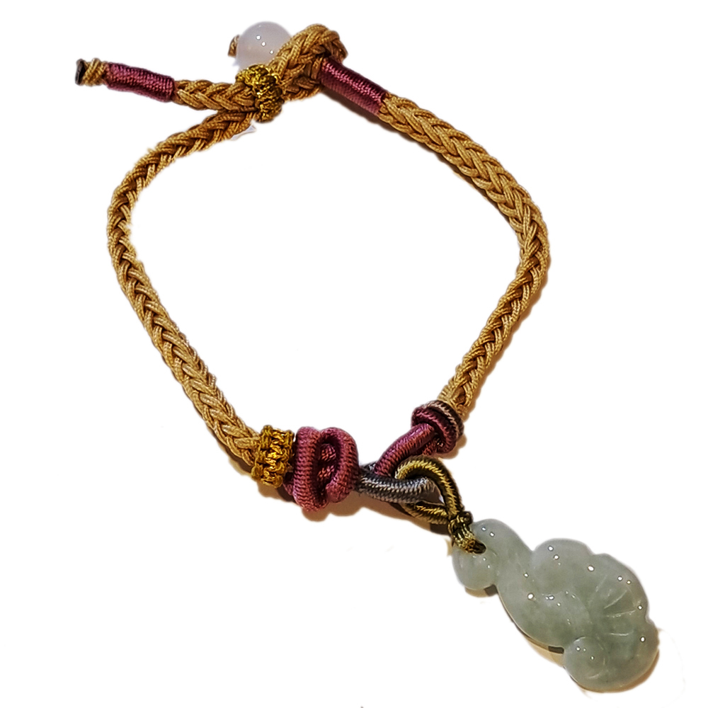 如意{緬甸玉}中國結手鍊【十方】151562