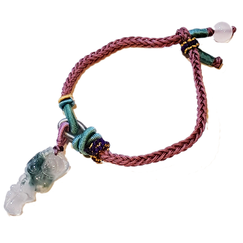 美猴王{緬甸玉}中國結手鍊【十方】151547