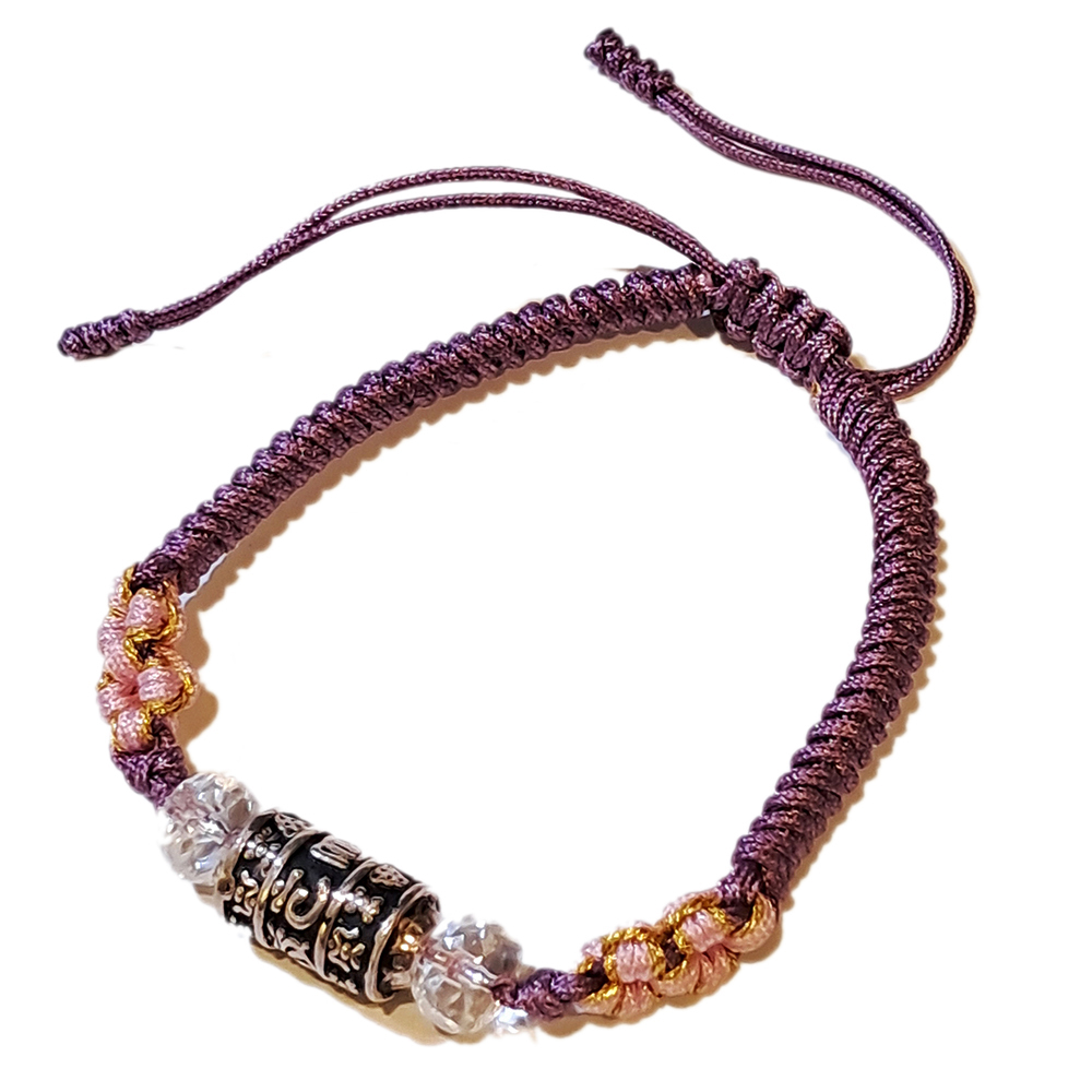 轉經輪{純銀}中國結手鍊【十方】151543