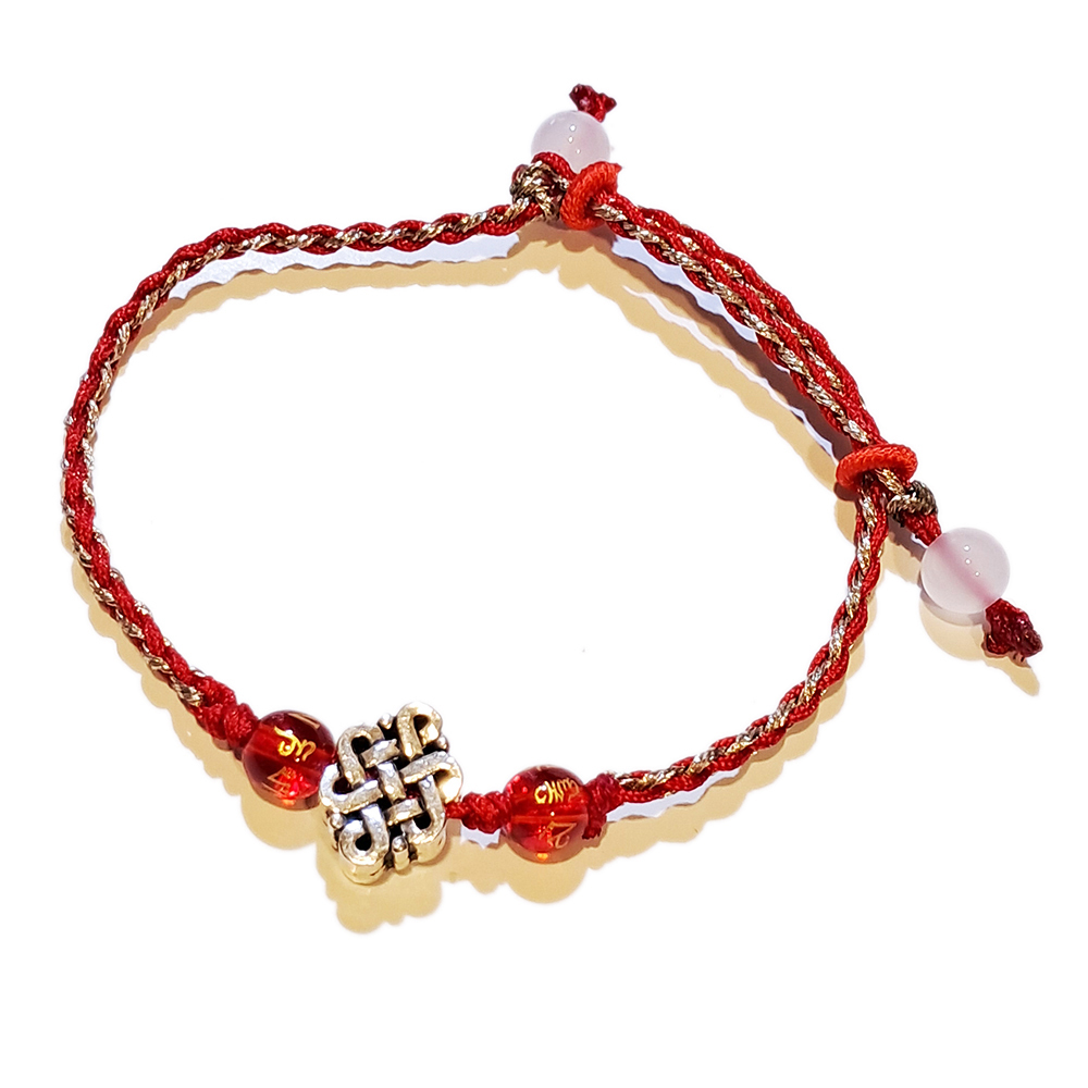 吉祥 {純銀}中國結手鍊【十方】151594