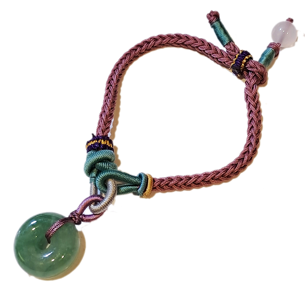 平安扣{緬甸玉}中國結手鍊【十方】151561