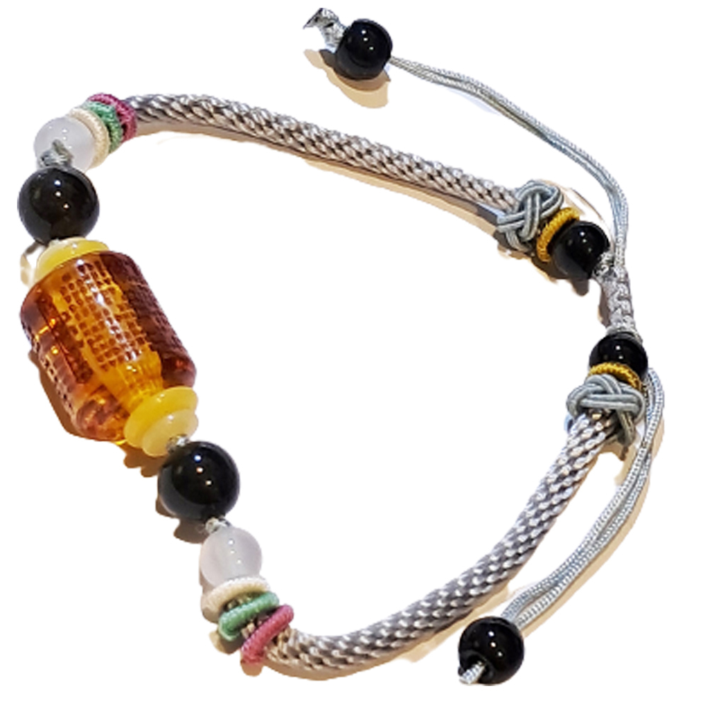 大悲咒{毫雕}蜜納 中國結手鍊【十方】151520