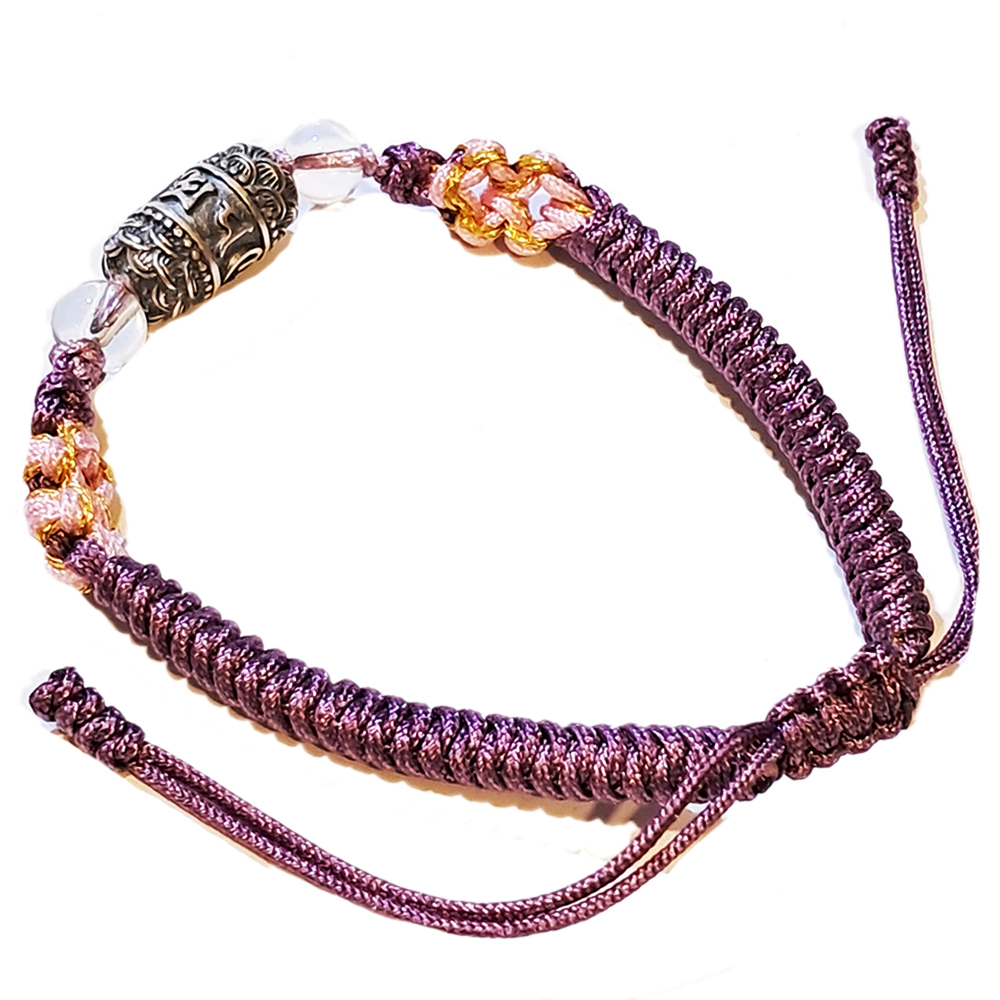 轉經輪{純銀}中國結手鍊【十方】151576