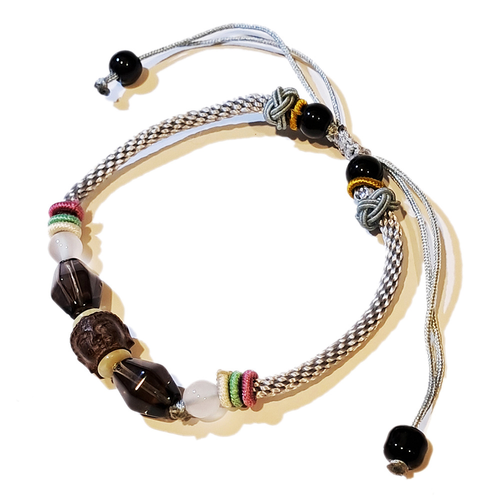 佛首{沉香木}中國結手鍊【十方】151599