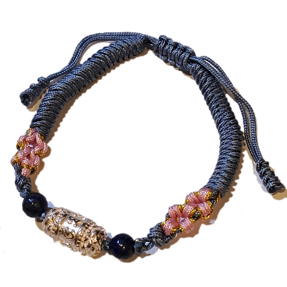 轉經輪{純銀}中國結手鍊【十方】151569