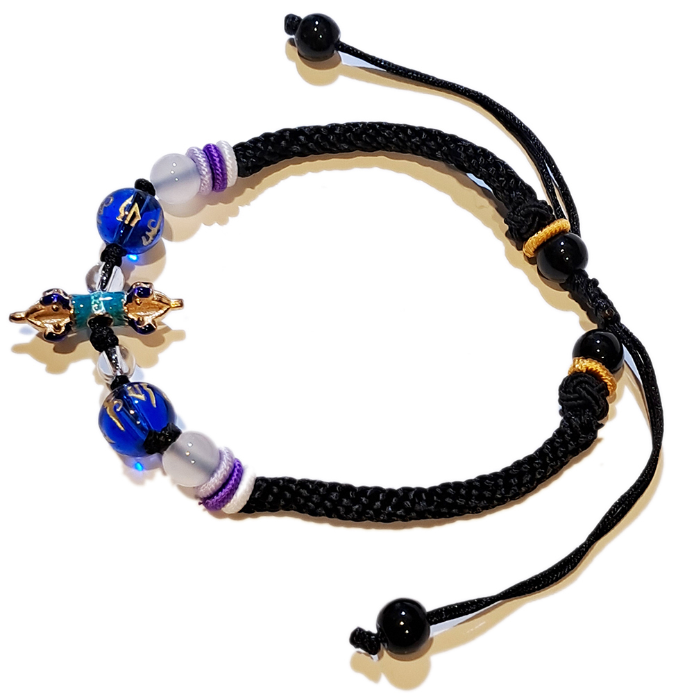 金剛杵{純銀}中國結手鍊【十方】151598