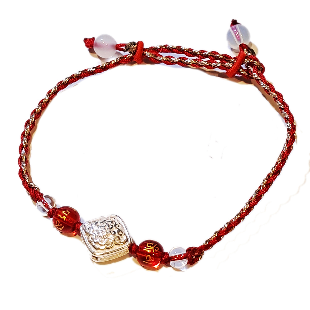 吉祥結{純銀}中國結手鍊【十方】151606